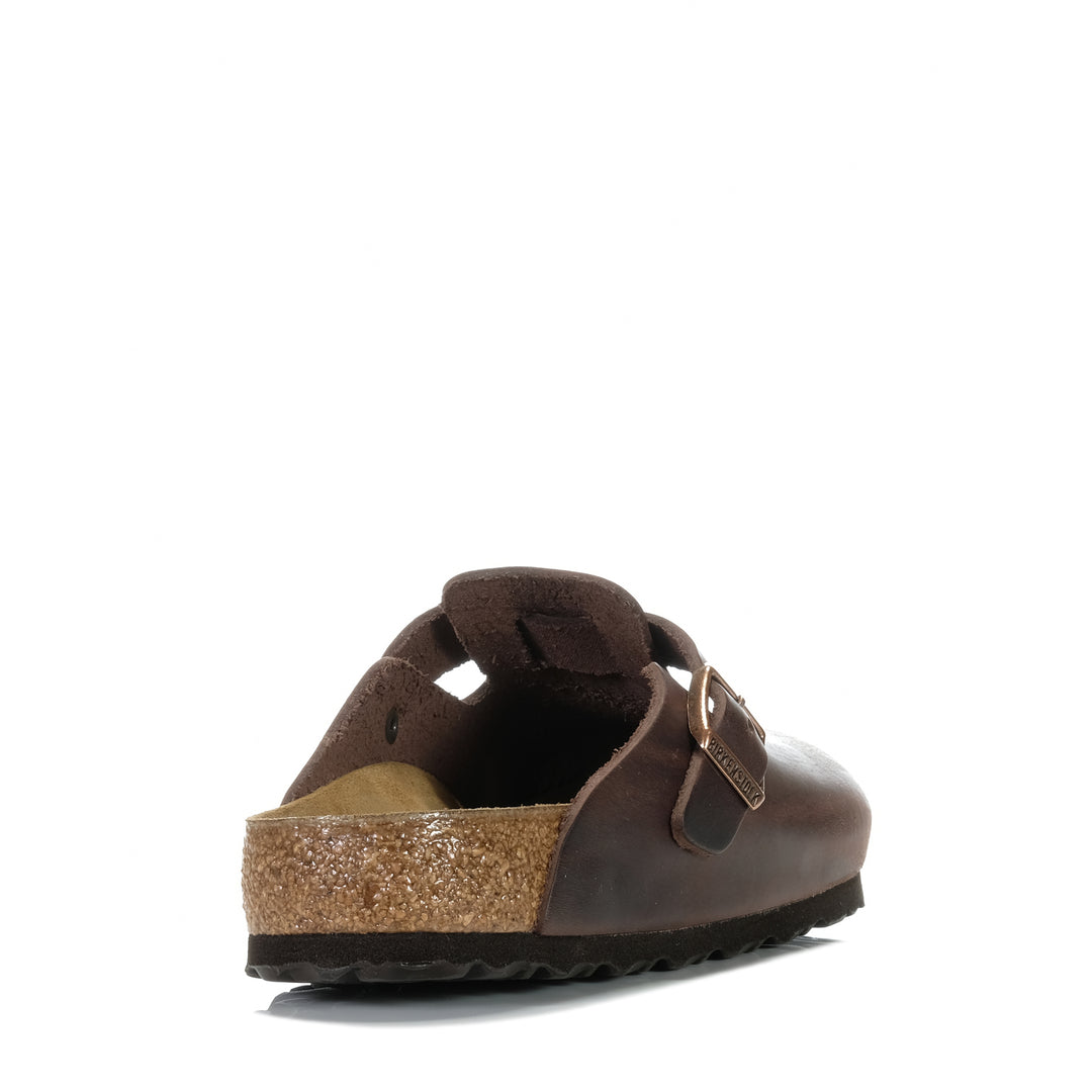 Birkenstock Boston Oiled Leather Habana, Unisex