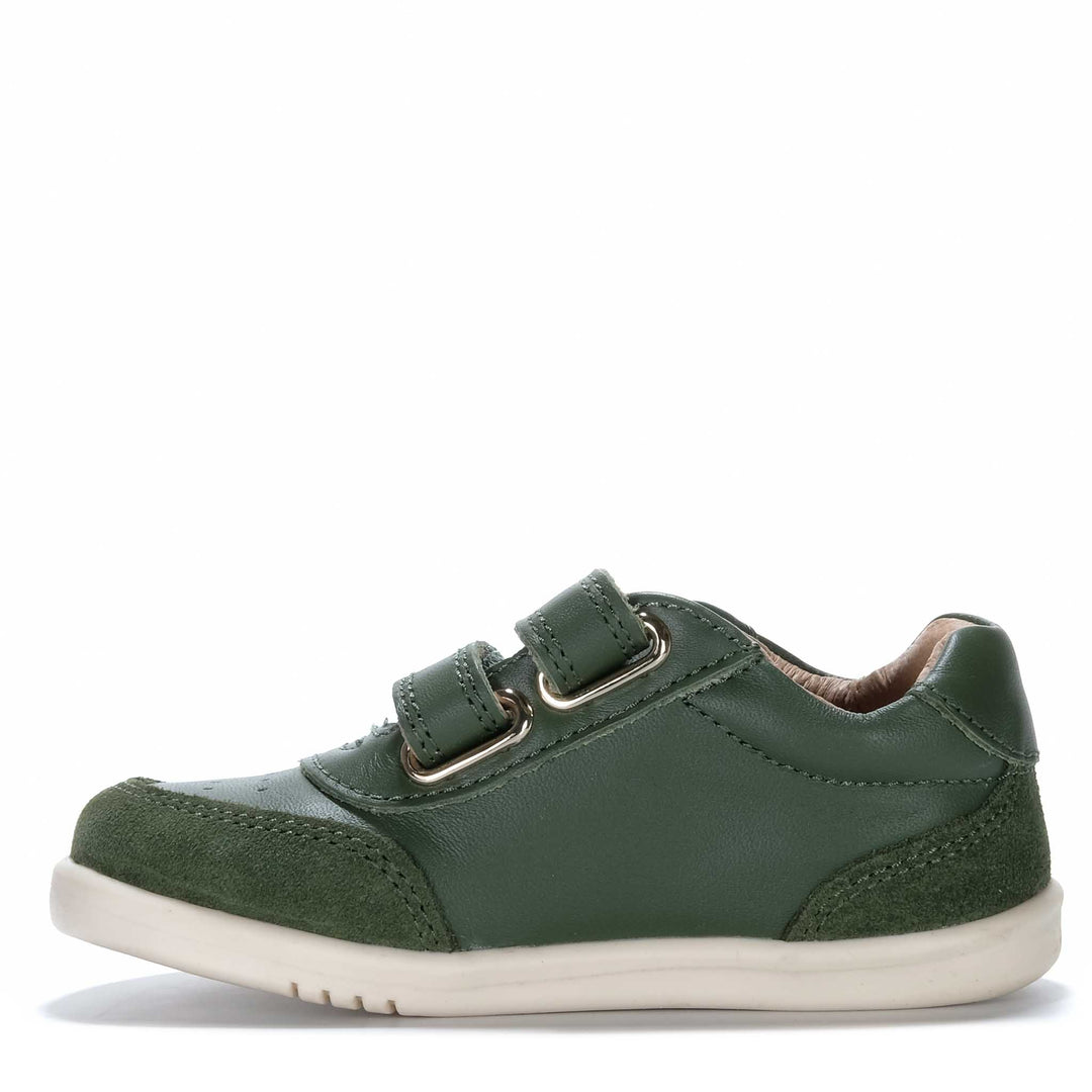 Bobux I-Walk Champ Bronze Green Toddler Shoes