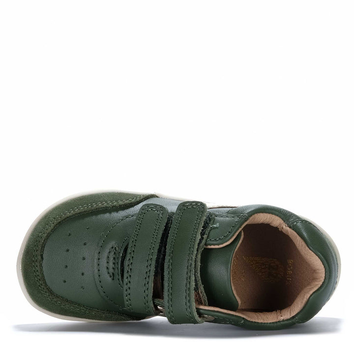 Bobux I-Walk Champ Bronze Green Toddler Shoes