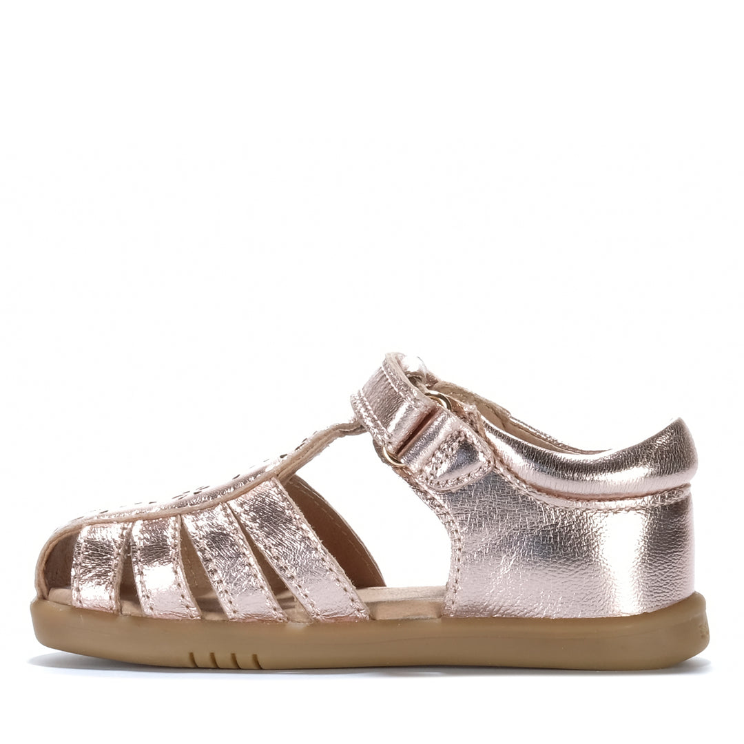 Bobux I-Walk Chelsea Rose Gold Toddler Sandals