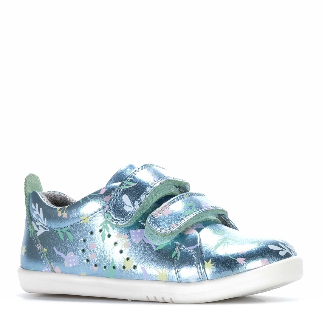 Bobux I-Walk Grass Court Toddler Baby & Children's Sneakers#color_jelly-mint