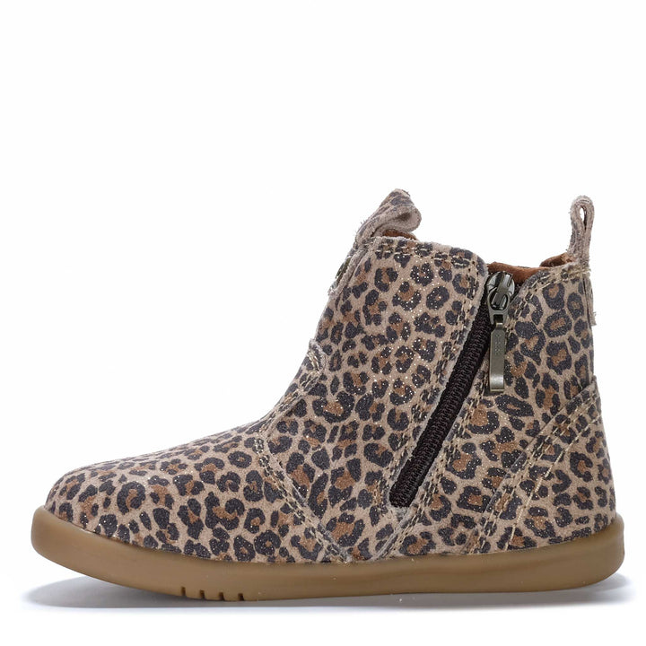 Bobux I-Walk Jodhpur Leopard Toddler Boots