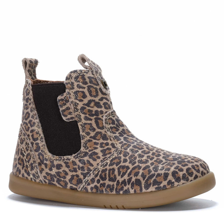 Bobux I-Walk Jodhpur Leopard Toddler Boots