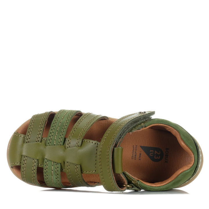 Bobux I-Walk Roam 626028 Sea Kelp, 22 eu, 23 eu, 24 eu, 25 eu, 26 EU, bobux, green, kids, sandals, toddler