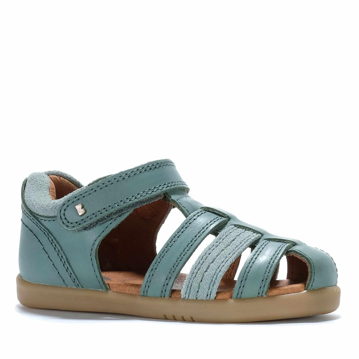 Sandali Bobux I-Walk Roam Closed Per Bambini - In Pelle, Chiusura Velcro, Suola Antiscivolo, Per Camminatori