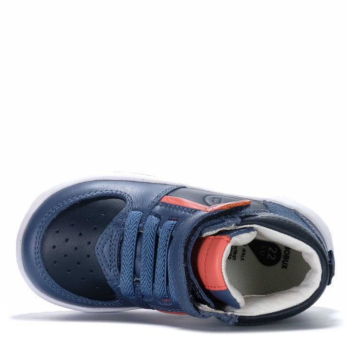 Bobux I-Walk Topspin Blue Indigo Toddler Boots