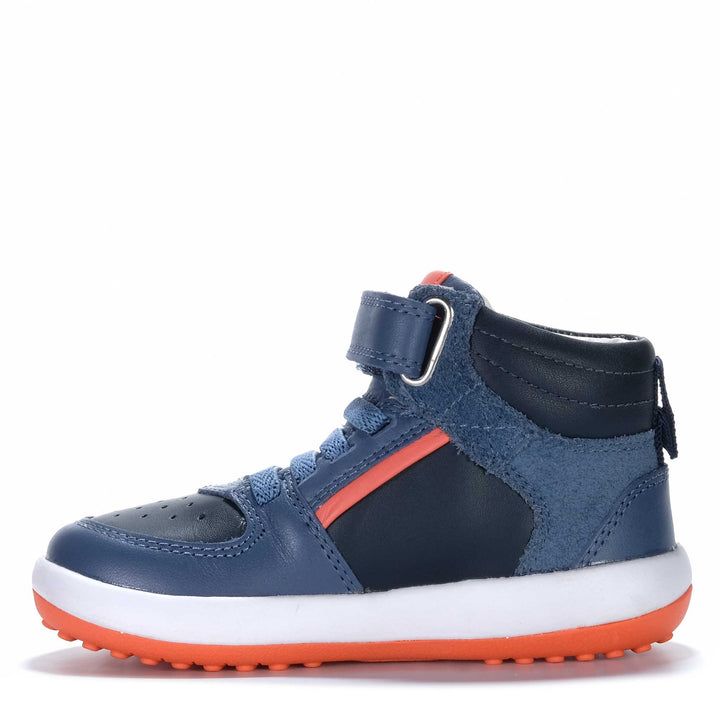 Bobux I-Walk Topspin Blue Indigo Toddler Boots