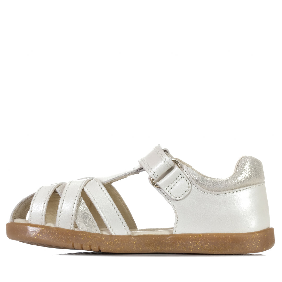 Bobux Kid+ Cross Jump 837008 Moon Pearl, 27 EU, 28 EU, 29 EU, 30 EU, 31 EU, 32 EU, 33 EU, Bobux, kids, sandals, white, youth