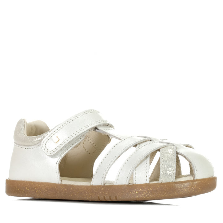 Bobux Kid+ Cross Jump 837008 Moon Pearl, 27 EU, 28 EU, 29 EU, 30 EU, 31 EU, 32 EU, 33 EU, Bobux, kids, sandals, white, youth