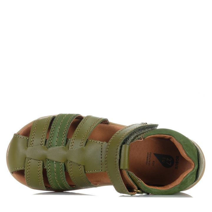 Bobux Kid+ Roam 830528 Sea Kelp, 27 EU, 28 EU, 29 EU, 30 EU, 31 EU, 32 EU, 33 EU, Bobux, green, kids, sandals, youth