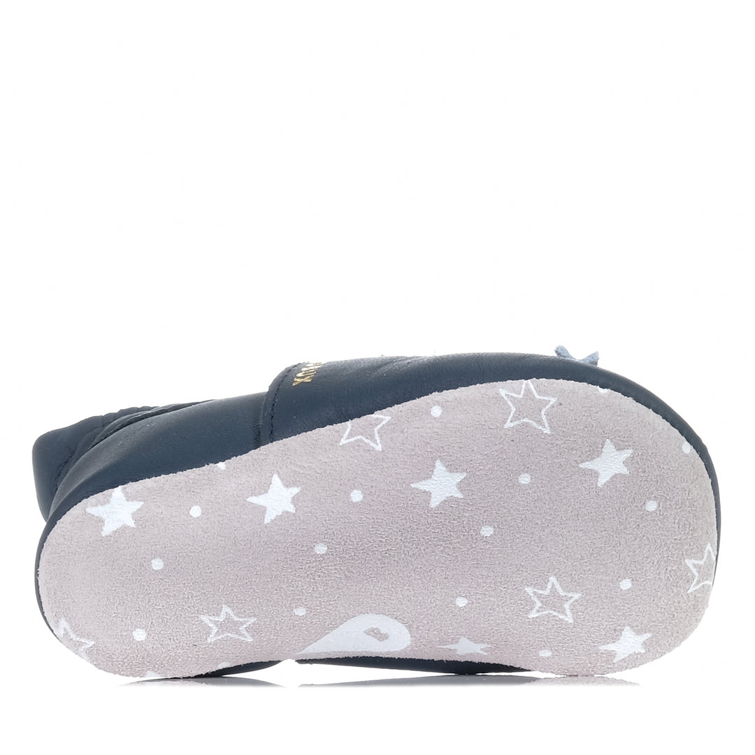 Bobux Soft Sole Cosmic Rocket Navy, Toddler