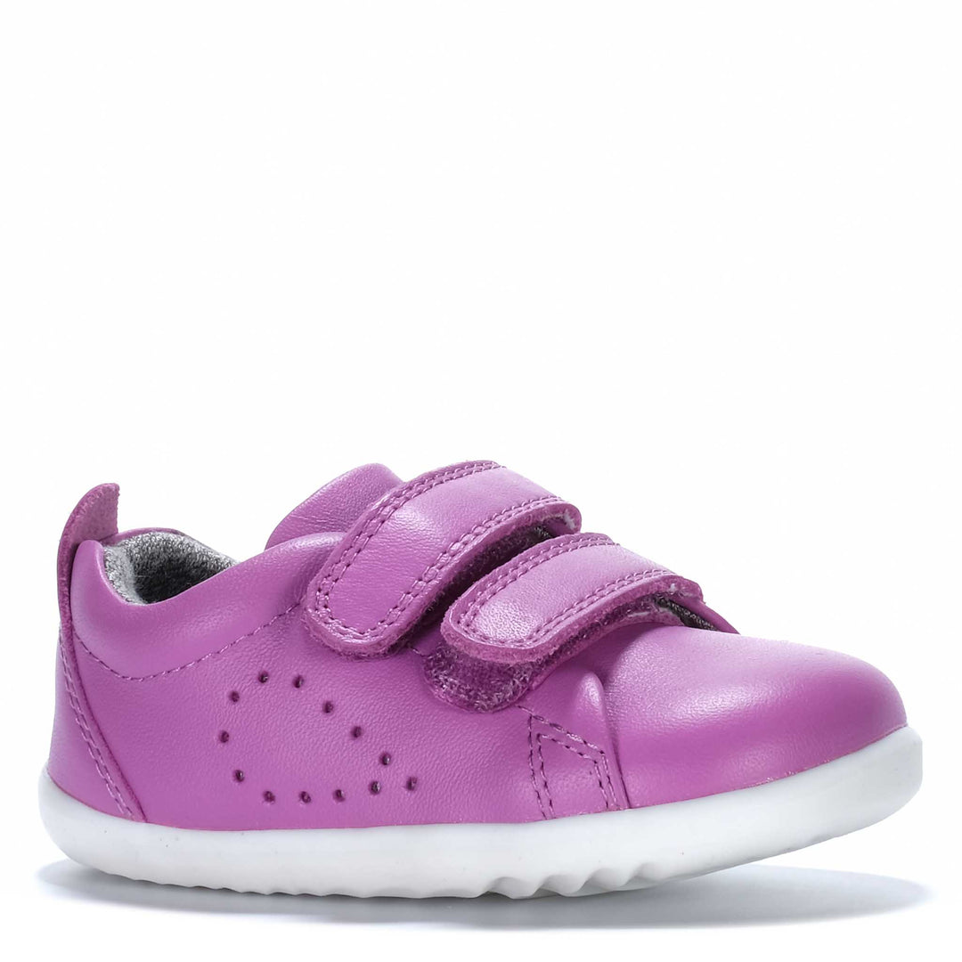 Bobux Step Up Grass Court Cattleya Orchid Toddler Shoes