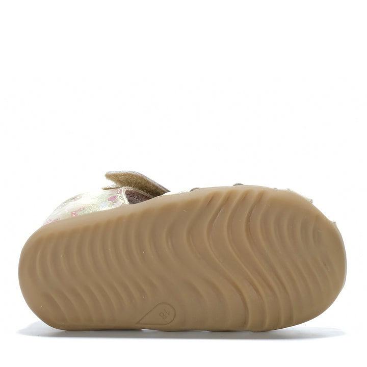 Bobux Step Up Harbor Gold Multi Toddler Sandals