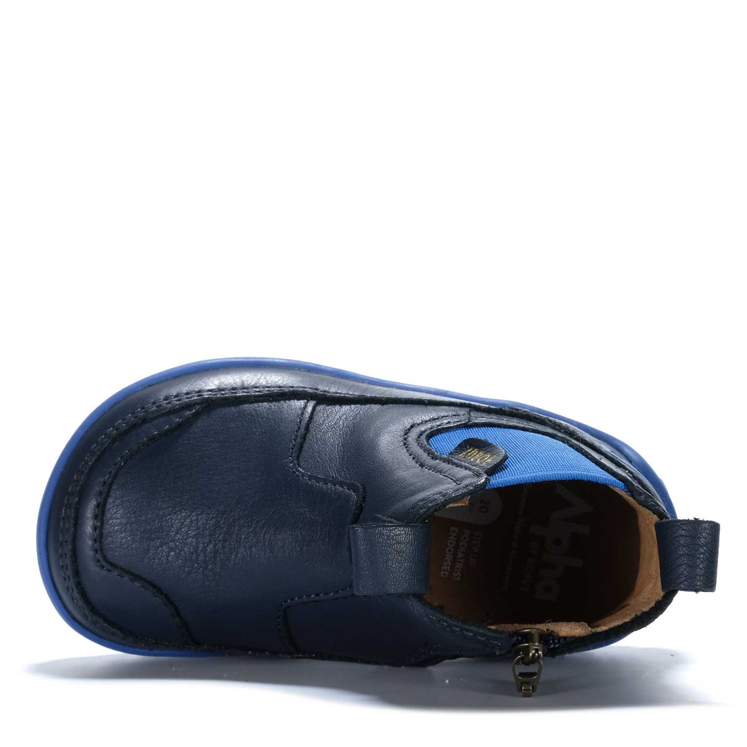 Bobux Step Up Trail Navy Toddler Boots