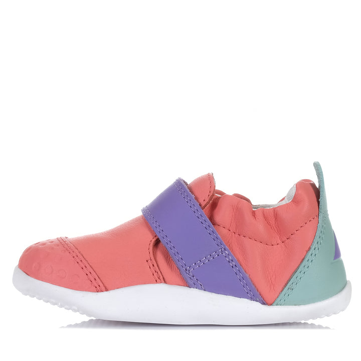 Bobux XP Go 501042 Ocean Coral Combo, 18 EU, 19 EU, 20 EU, 21 EU, Bobux, kids, multi, pink, shoes, toddler