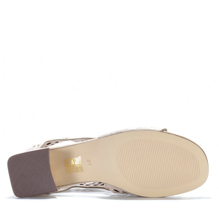 Bresley Alessi Gold Mottle Womens Sandals