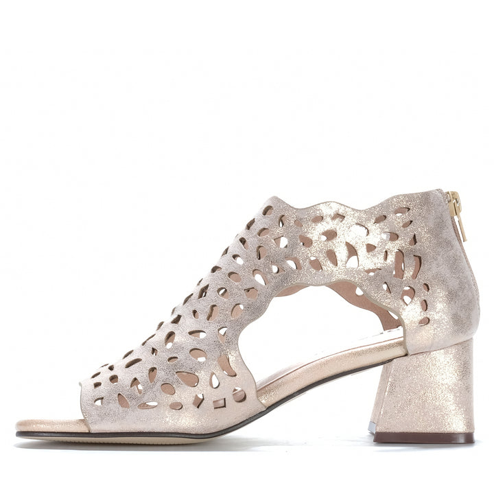 Bresley Alessi Gold Mottle Womens Sandals