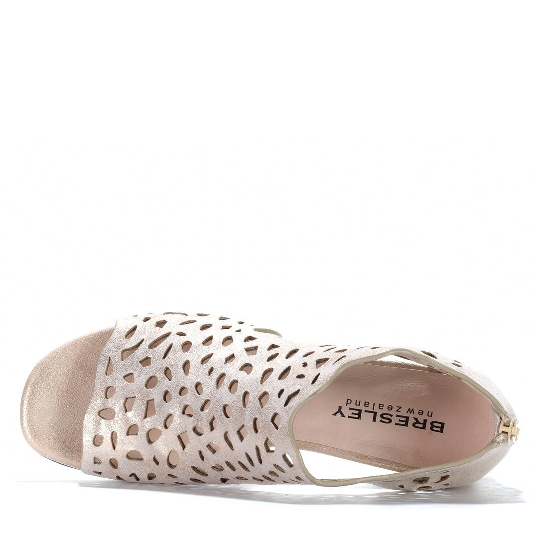Bresley Alessi Gold Mottle Womens Sandals