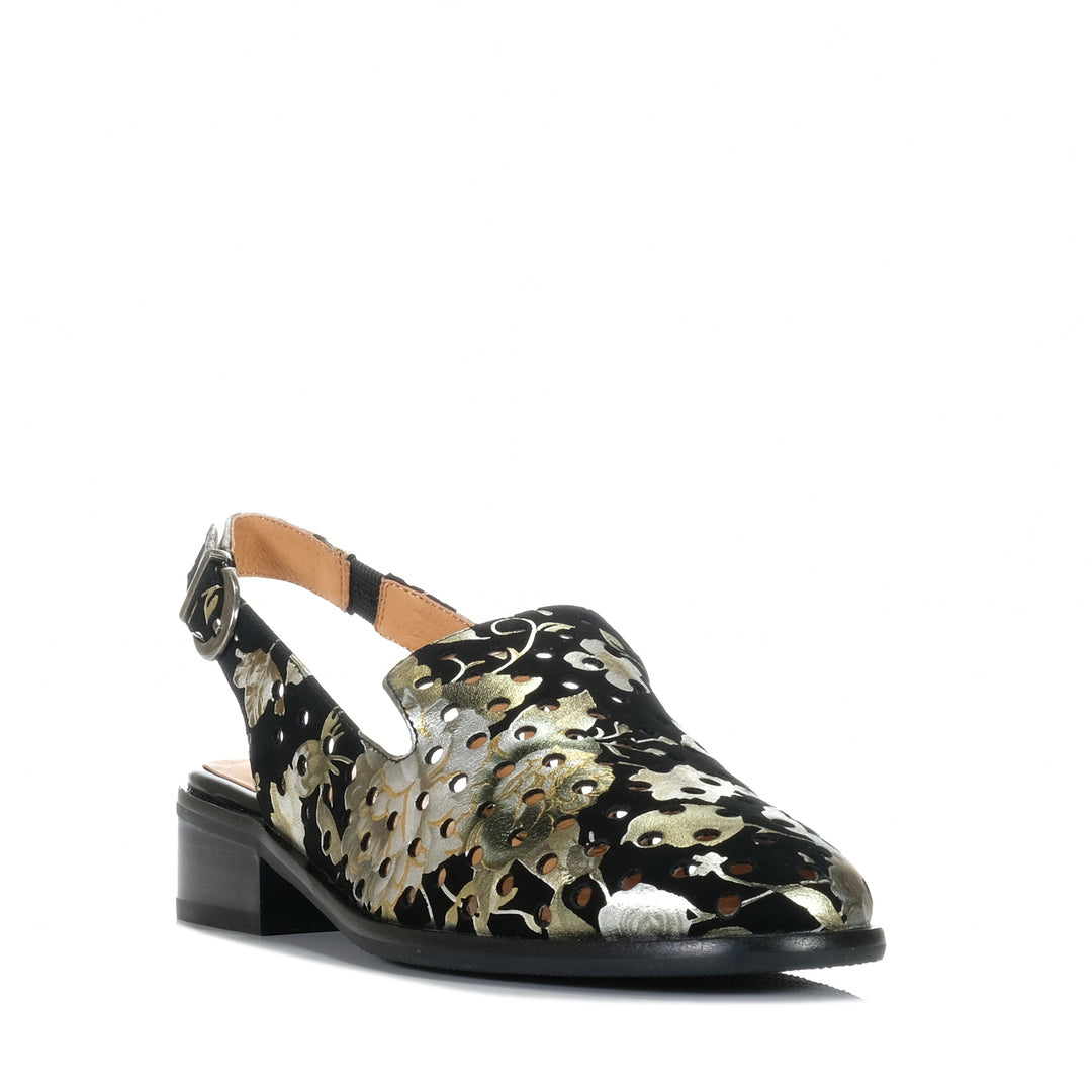 Bresley Asp Night Garden, Womens, bresley, flats, heels, multi, shoes, womens