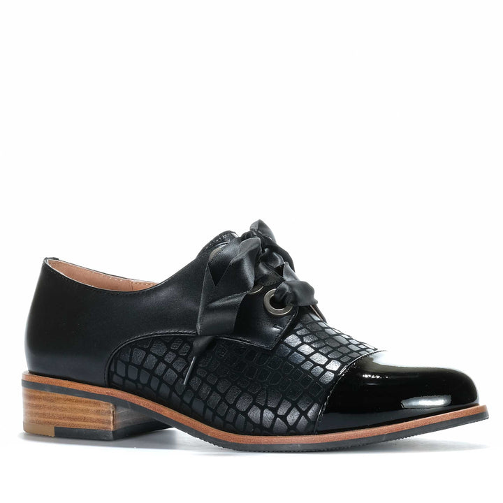 Bresley Avit Black/Croc Womens Shoes