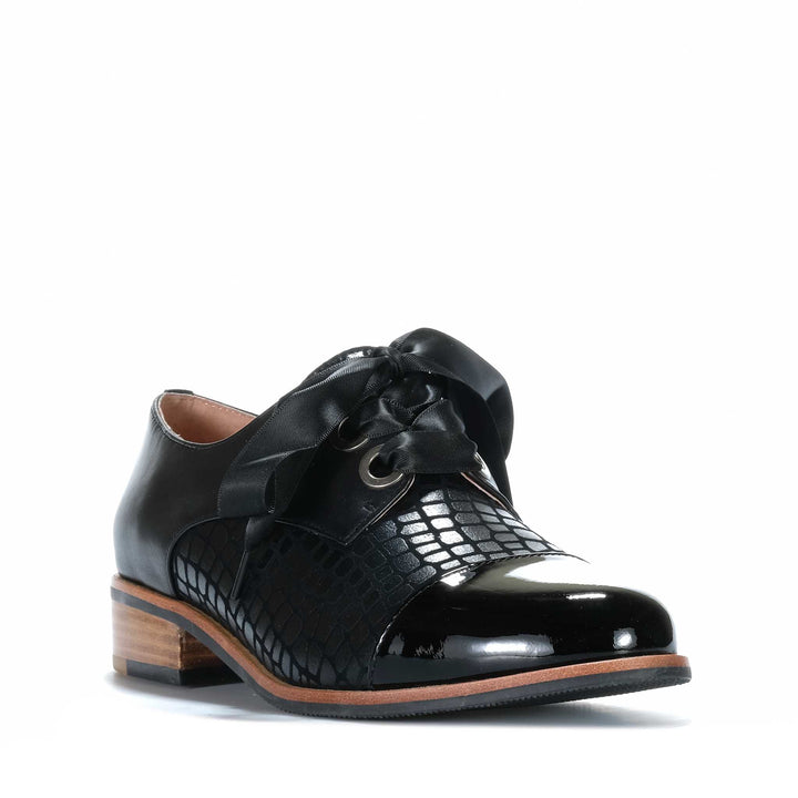 Bresley Avit Black/Croc Womens Shoes