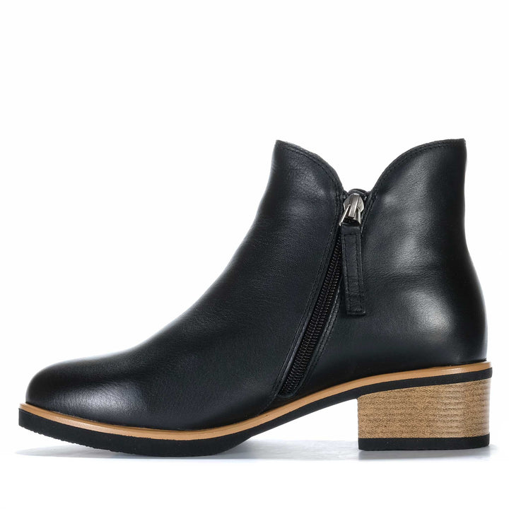 Bresley Dolomite Black Womens Boots