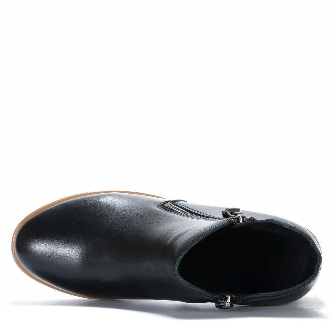 Bresley Dolomite Black Womens Boots