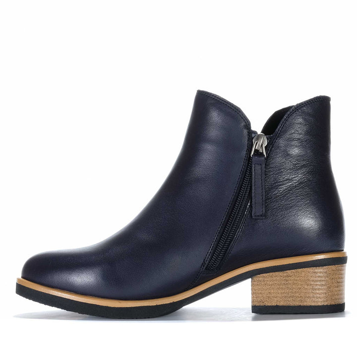 Bresley Dolomite Navy Womens Boots