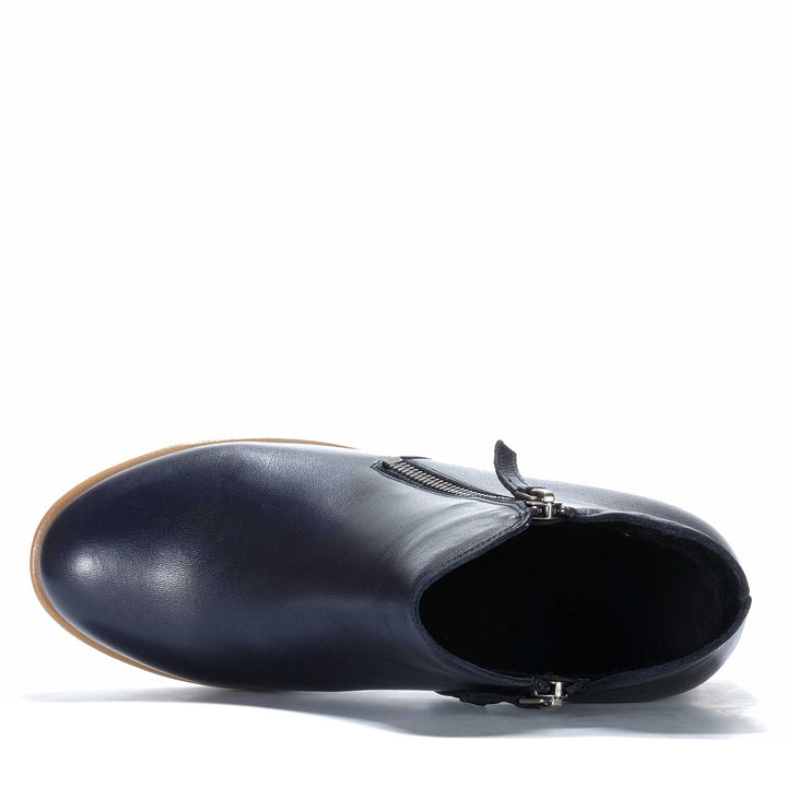 Bresley Dolomite Navy Womens Boots