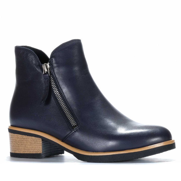 Bresley Dolomite Navy Womens Boots
