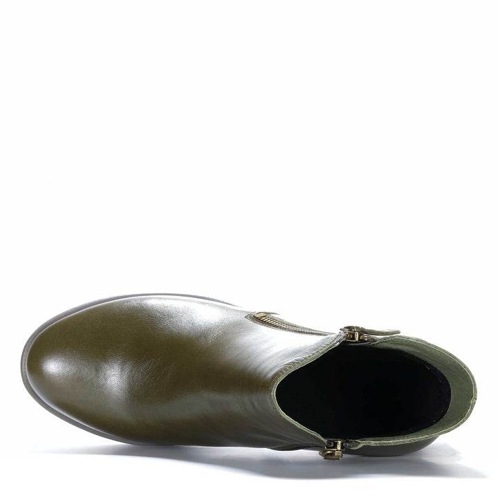 Bresley Dolomite Olive Womens Boots