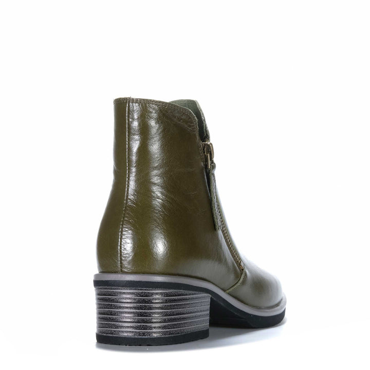 Bresley Dolomite Olive Womens Boots