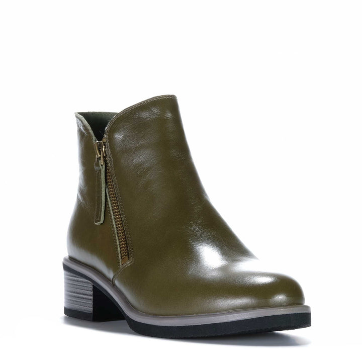 Bresley Dolomite Olive Womens Boots