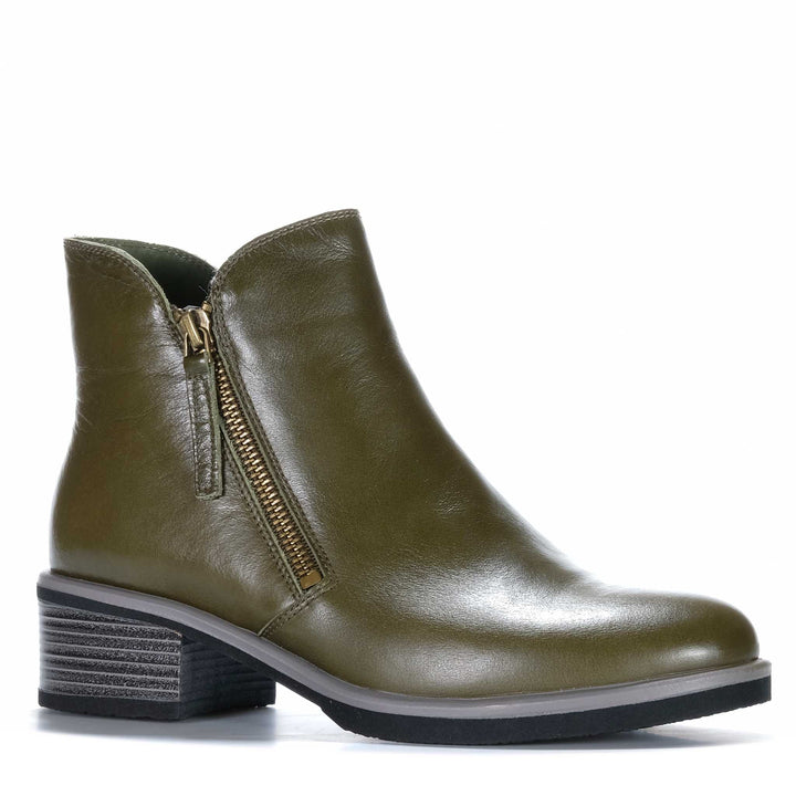 Bresley Dolomite Olive Womens Boots