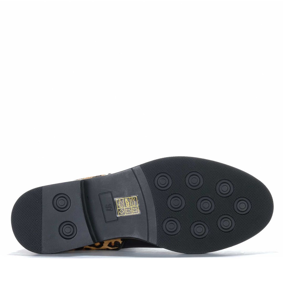 Bresley Driscol Black/Leopard Womens Boots