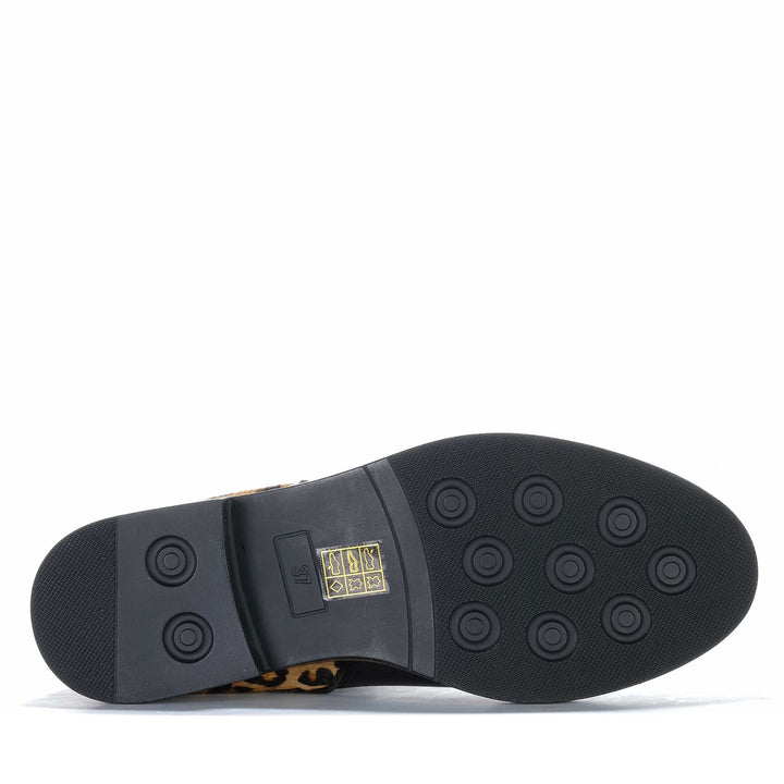 Bresley Driscol Black/Leopard Womens Boots