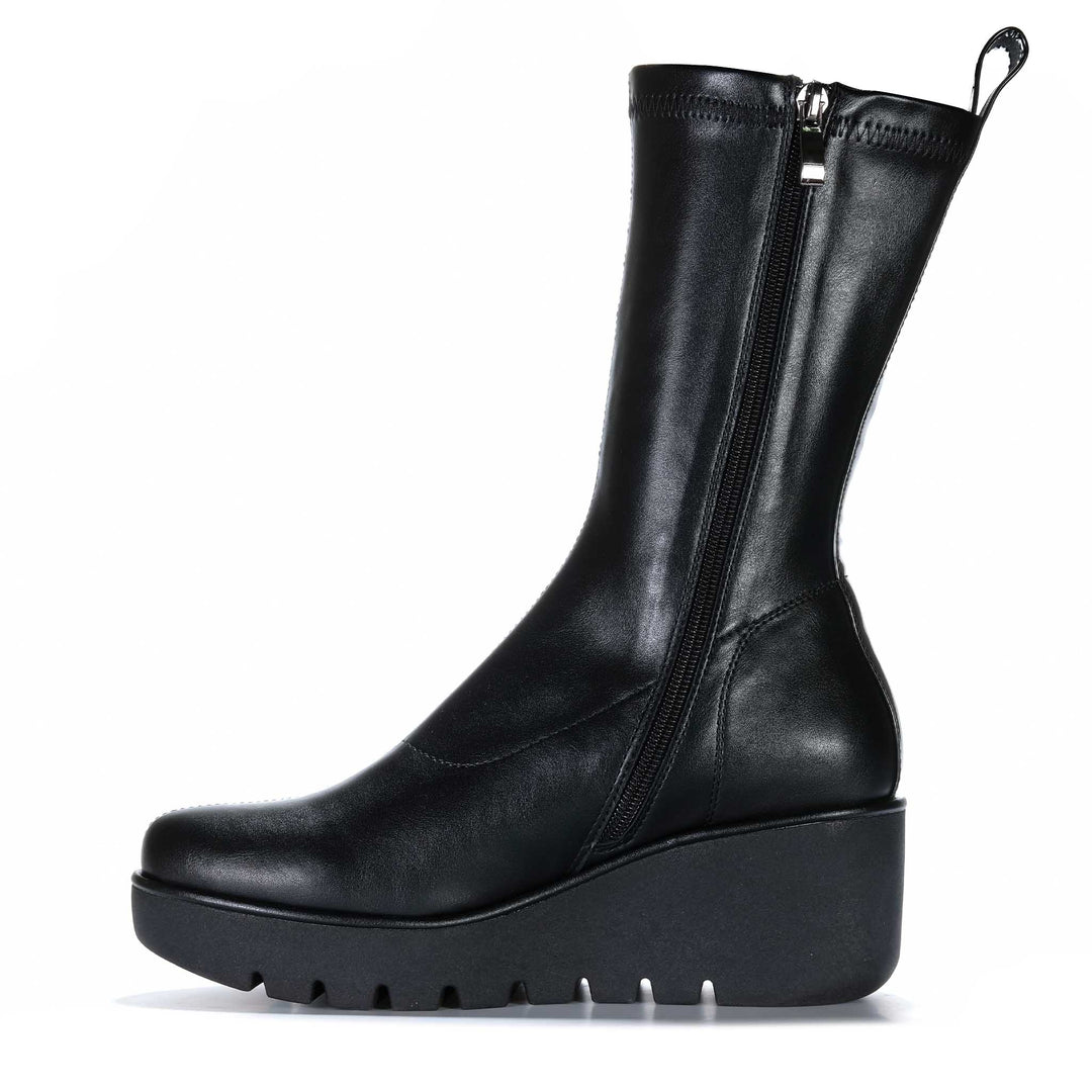 Bresley Petunia Black Womens Boots