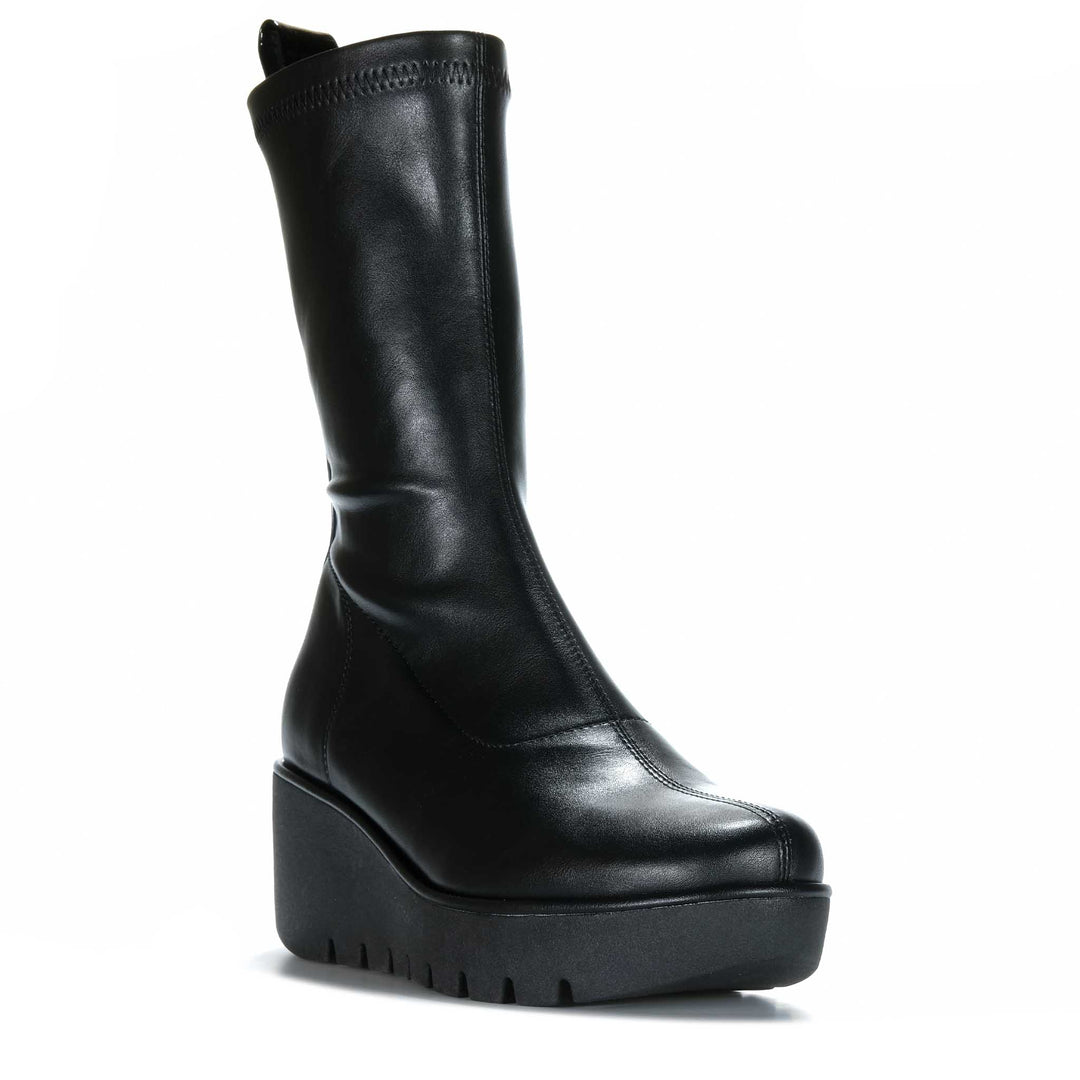 Bresley Petunia Black Womens Boots