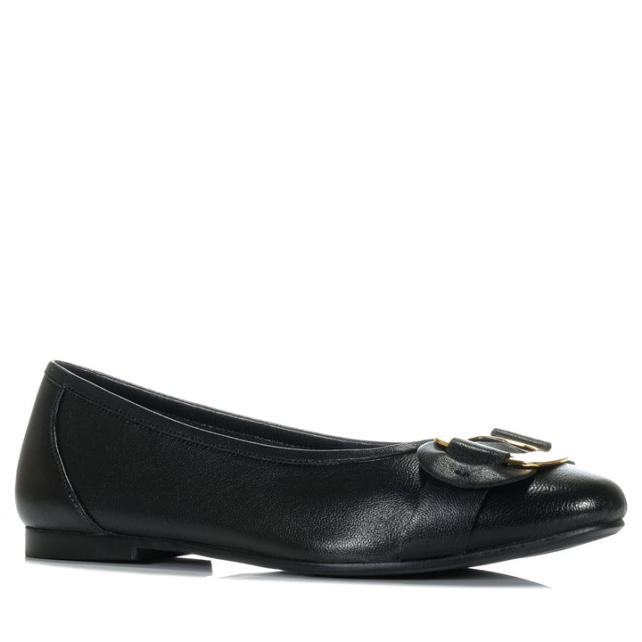 Bresley Pushy Black, Womens, ballet, black, bresley, flats, shoes, womens