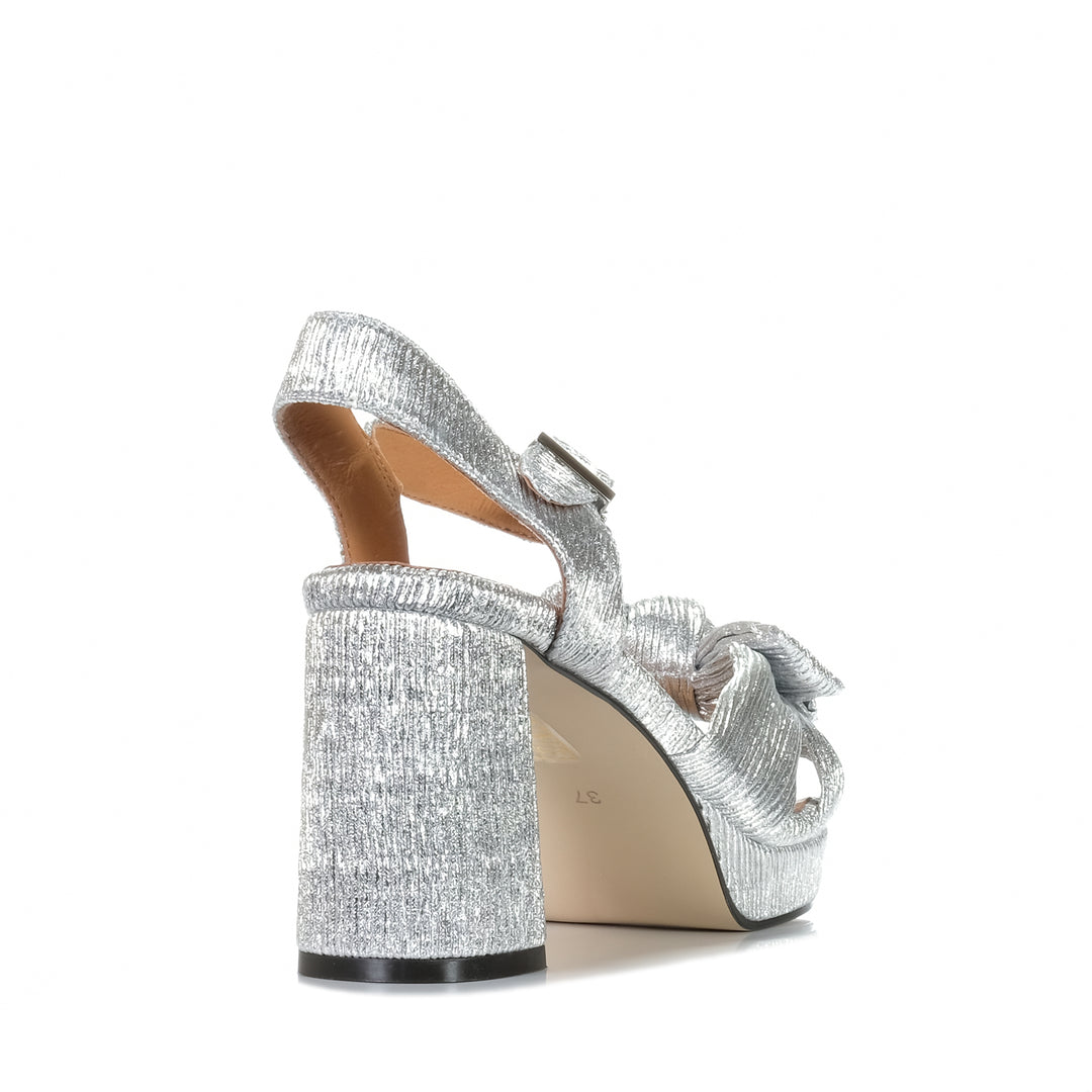 Bresley Sam Silver, Womens, bresley, heels, metallic, sandals, womens