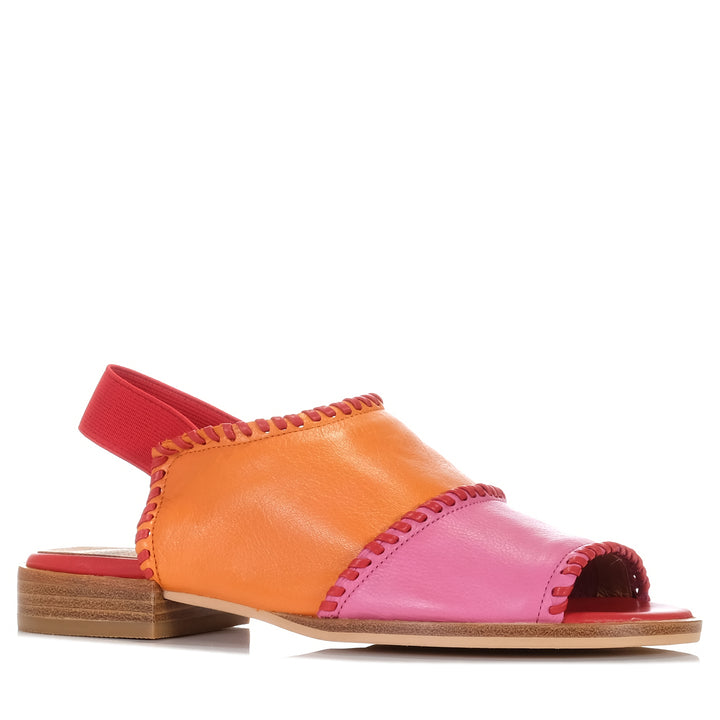 Bresley Serenade Fusya Multi, Womens, bresley, flats, multi, sandals, womens