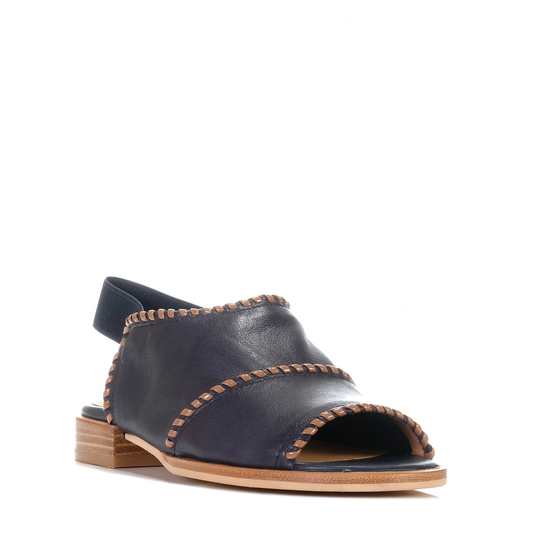 Bresley Serenade Navy/Tan, Womens, bresley, flats, multi, sandals, womens