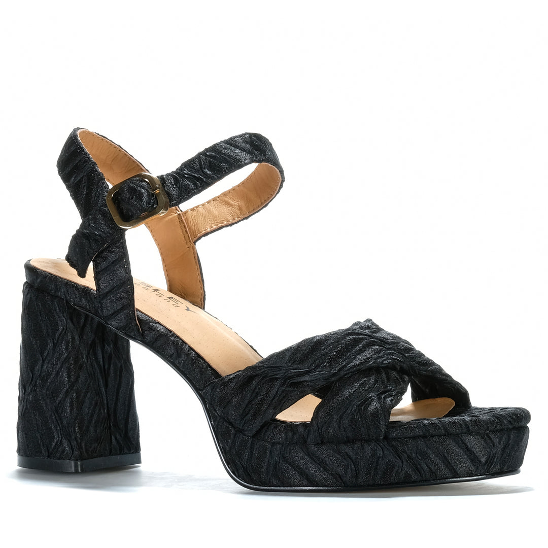 Bresley Starlit Black Womens Sandals