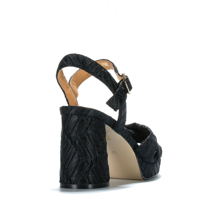 Bresley Starlit Black Womens Sandals
