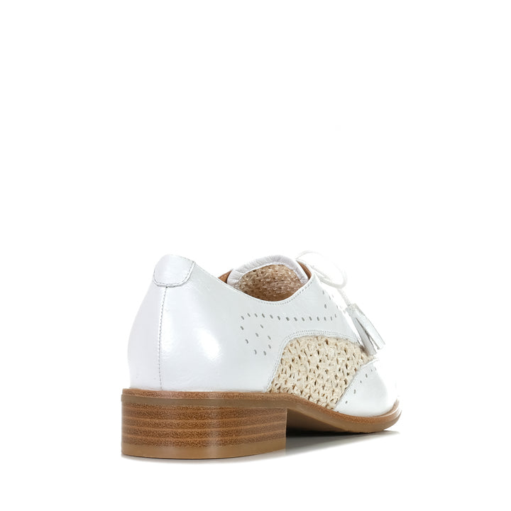 Bresley Askon White Mix, 37 EU, 38 EU, 39 EU, 40 EU, 41 EU, 42 EU, Bresley, flats, multi, shoes, white, womens