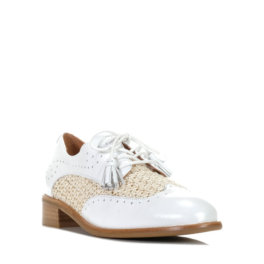 Bresley Askon White Mix, 37 EU, 38 EU, 39 EU, 40 EU, 41 EU, 42 EU, Bresley, flats, multi, shoes, white, womens