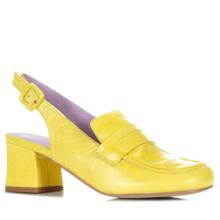 Bresley Azziz Yellow Oil, 37 EU, 38 EU, 39 EU, 40 EU, 41 EU, Bresley, heels, shoes, womens, yellow