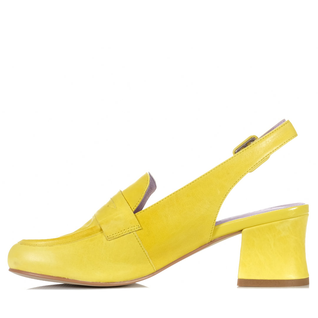 Bresley Azziz Yellow Oil, 37 EU, 38 EU, 39 EU, 40 EU, 41 EU, Bresley, heels, shoes, womens, yellow