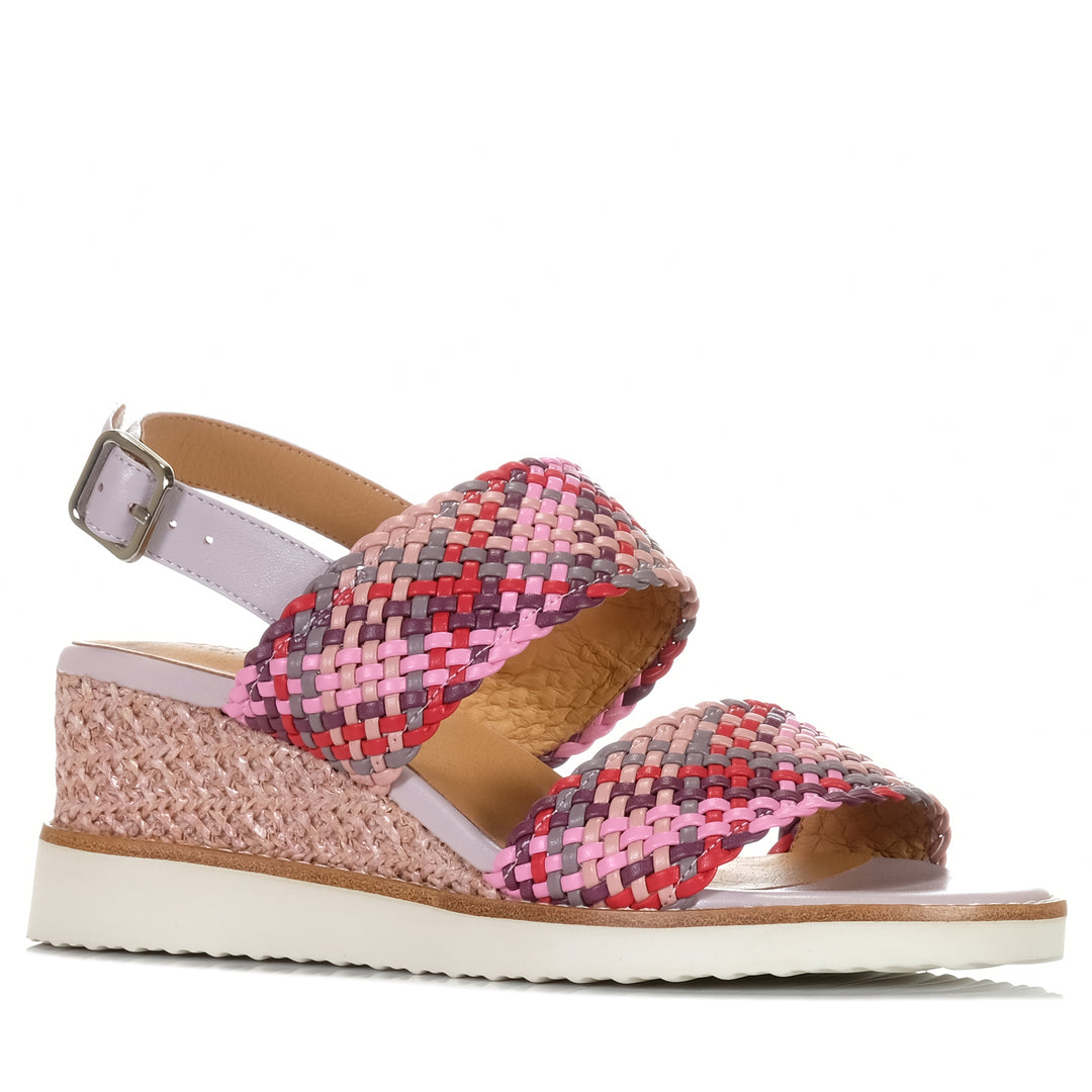 Bresley Saxon Lilac Multi, 37 eu, 38 eu, 39 eu, 40 eu, 41 eu, bresley, flats, multi, sandals, womens