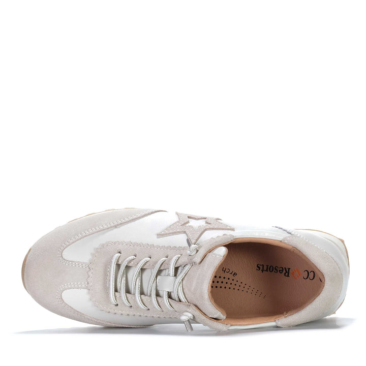 CC Resorts Bostony Beige Womens Sneakers
